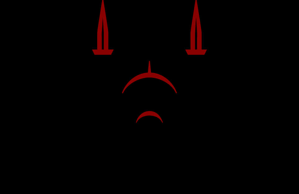 A Black Background With Red Arrows