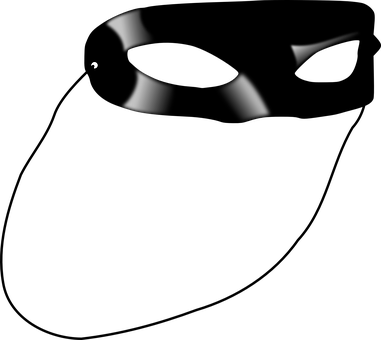 A Black Background With A White Object In The Middle