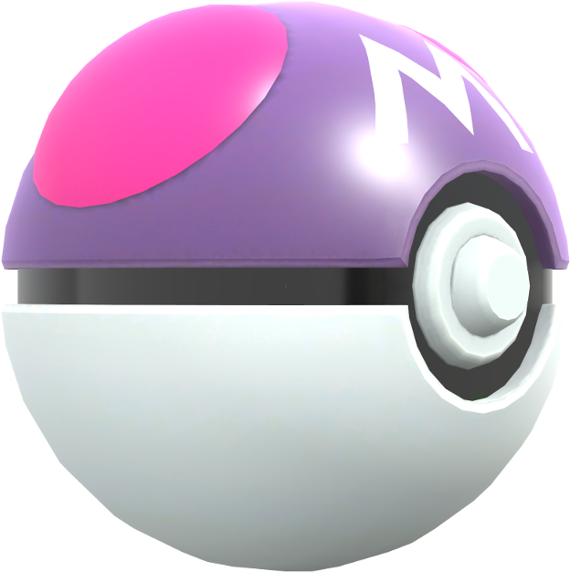 A Purple And White Ball With A Pink Circle