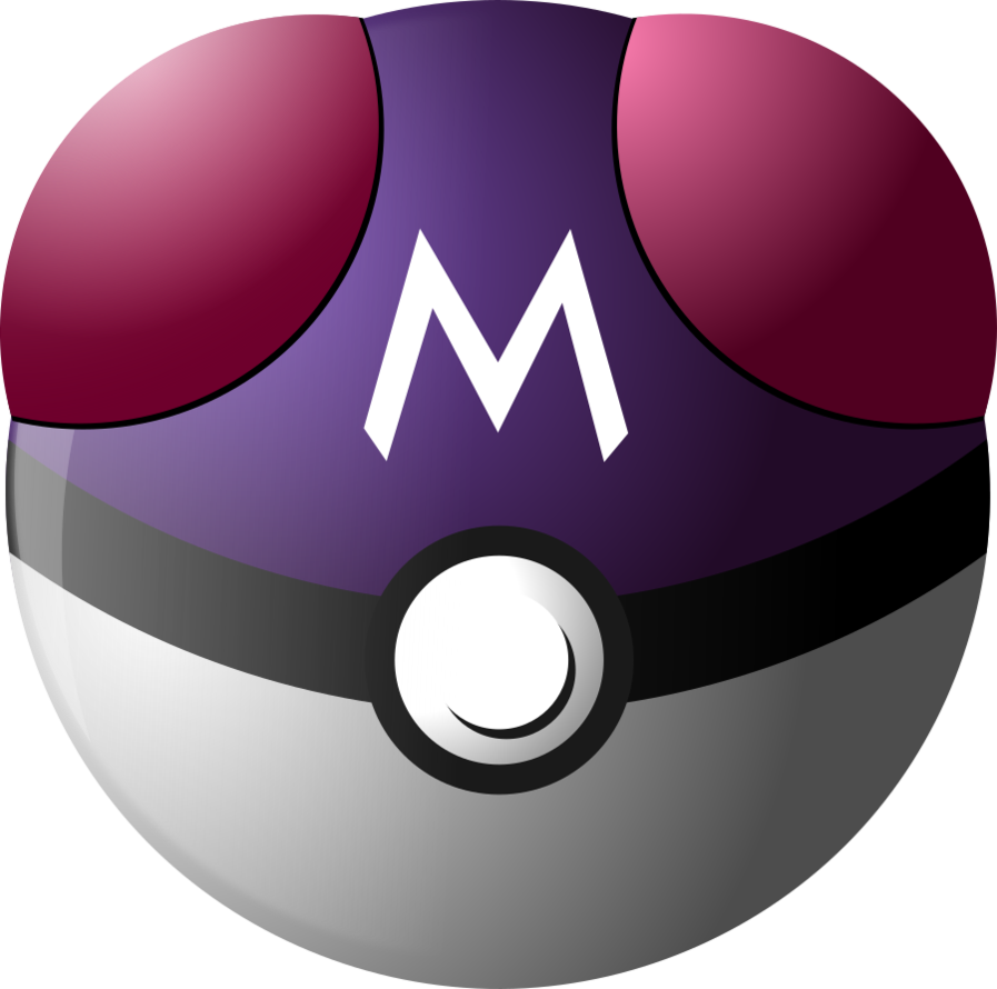 A Purple And White Ball With A M