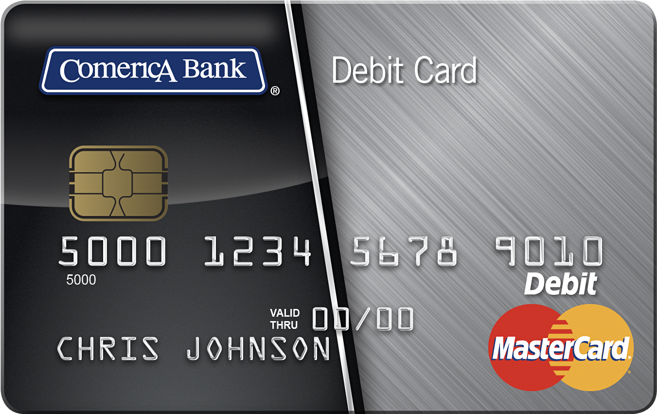A Credit Card With A Silver And Black Background