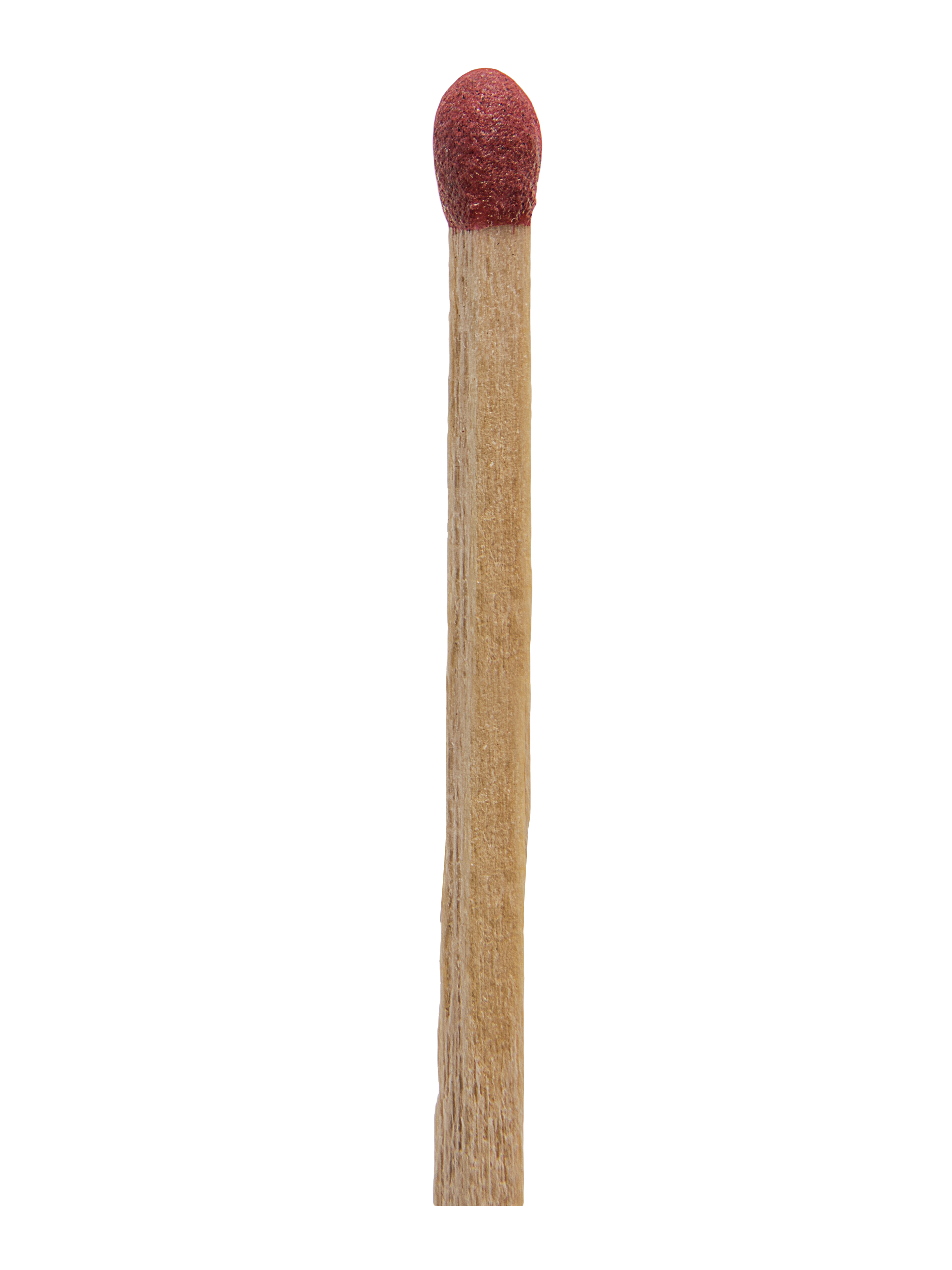 A Match Stick With A Red Tip