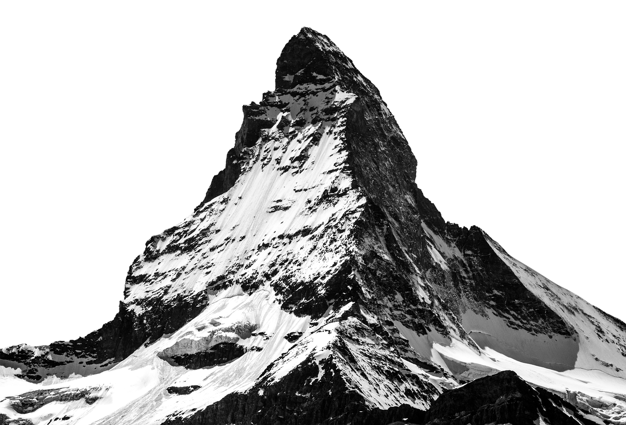 Matterhorn With Snow On It