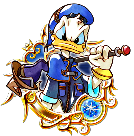 Cartoon Duck With Hat And Sword