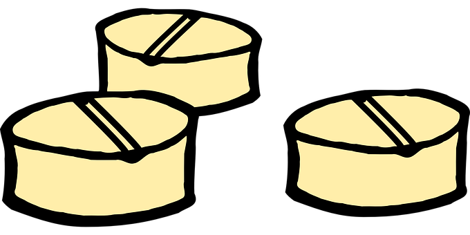A Group Of Round Objects