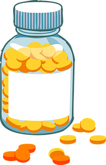A Jar Of Gold Coins