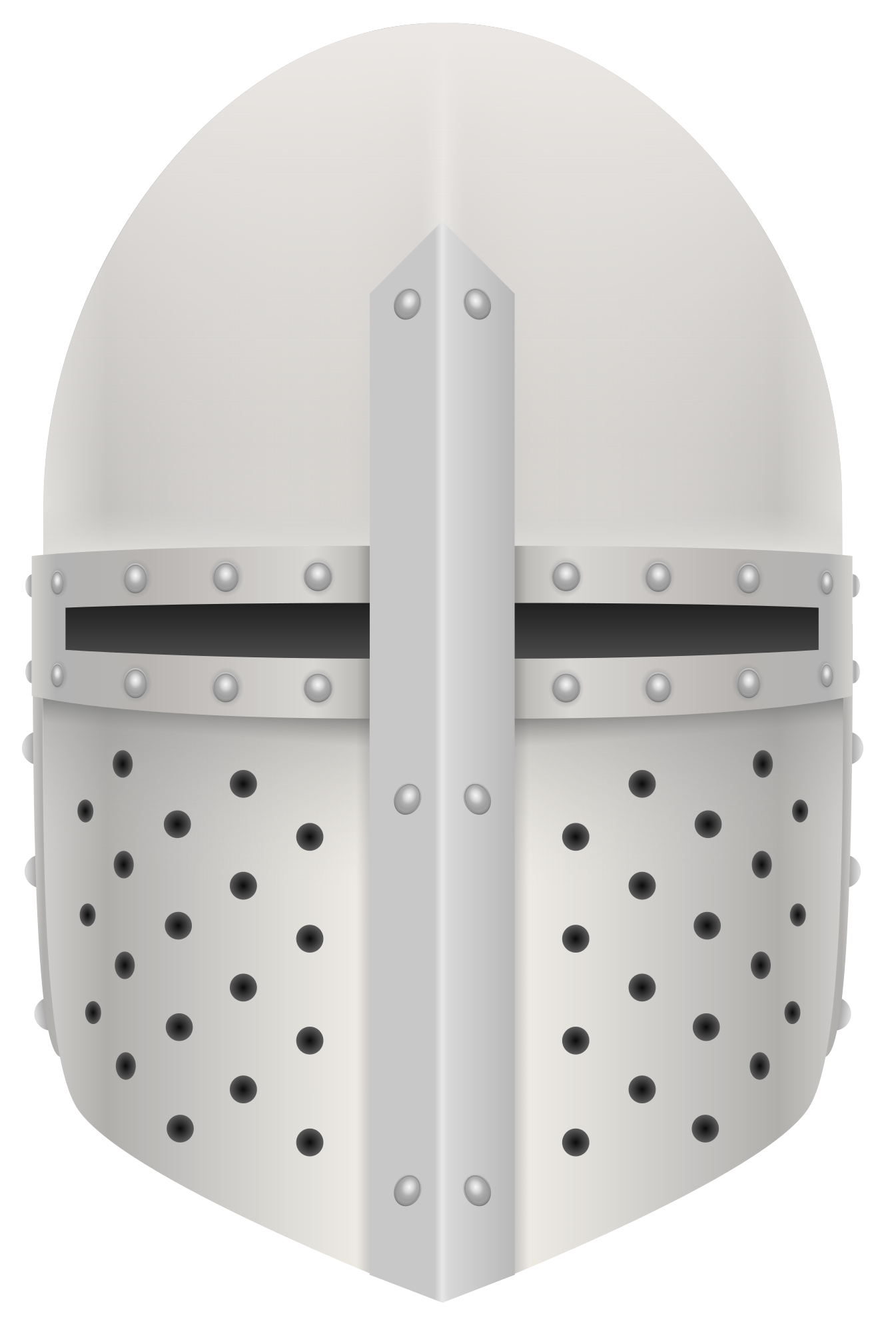 A White Helmet With Holes