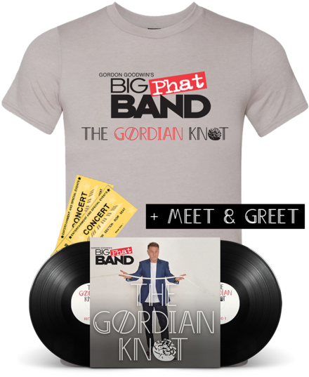 A Man Wearing A Shirt And A Record And Tickets