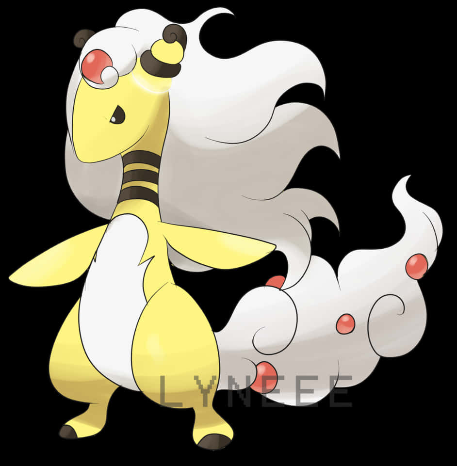 Mega Ampharos Moving Sprite , Png Download - Mega Ampharos Png, Transparent Png