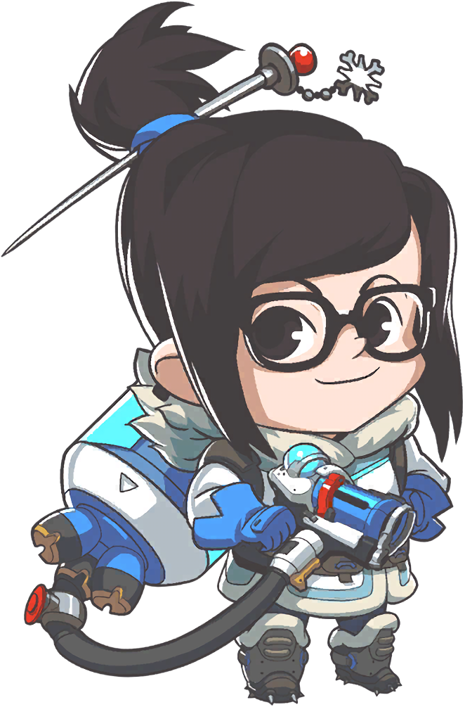 A Cartoon Of A Girl With Glasses And A Weapon