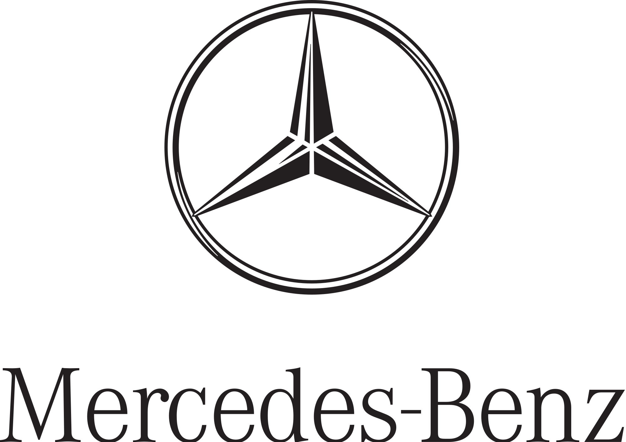 Mercedes Logos Png 2000 X 1413
