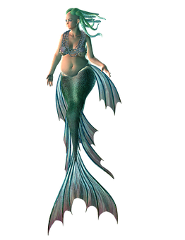 A Mermaid With A Tail