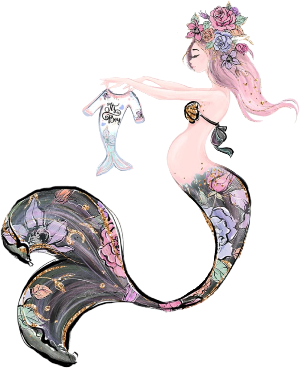 Mermaid Clipart Png 992 X 1216
