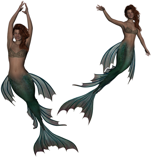 Mermaid Png - Siren Mermaid Png, Transparent Png