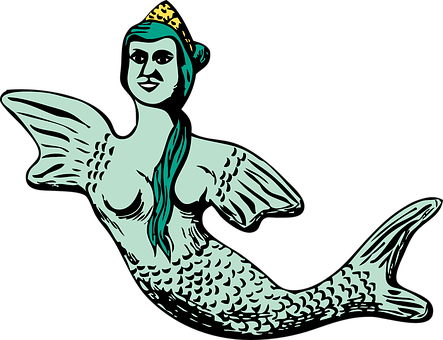 Mermaid Png 443 X 340