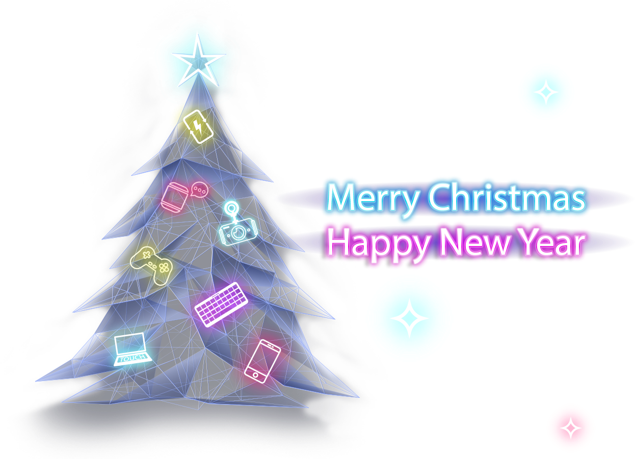 Merry Christmas And Happy New Year Tech Tree