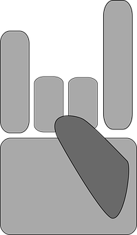 A Finger On A Keyboard