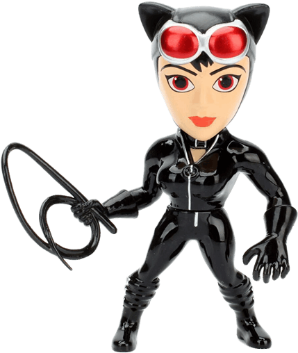 A Toy Figurine Of A Catwoman