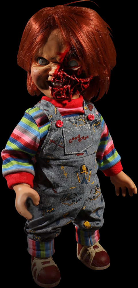 A Doll With A Bloody Face