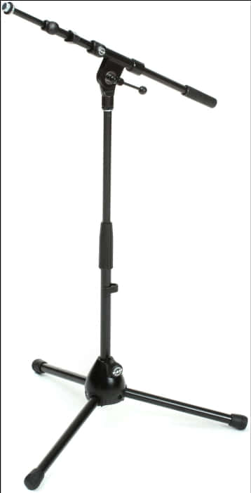 A Microphone Stand With A Microphone On It