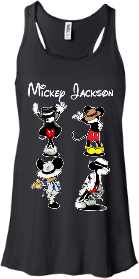 A Black Shirt With Cartoon Characters