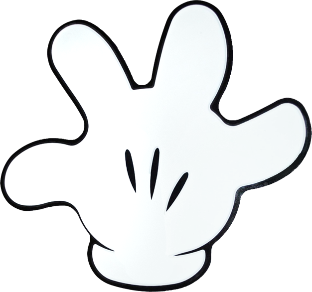Mickey Mouse Hands Png 626 X 586