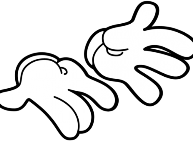 Mickey Mouse Hands Png 641 X 471