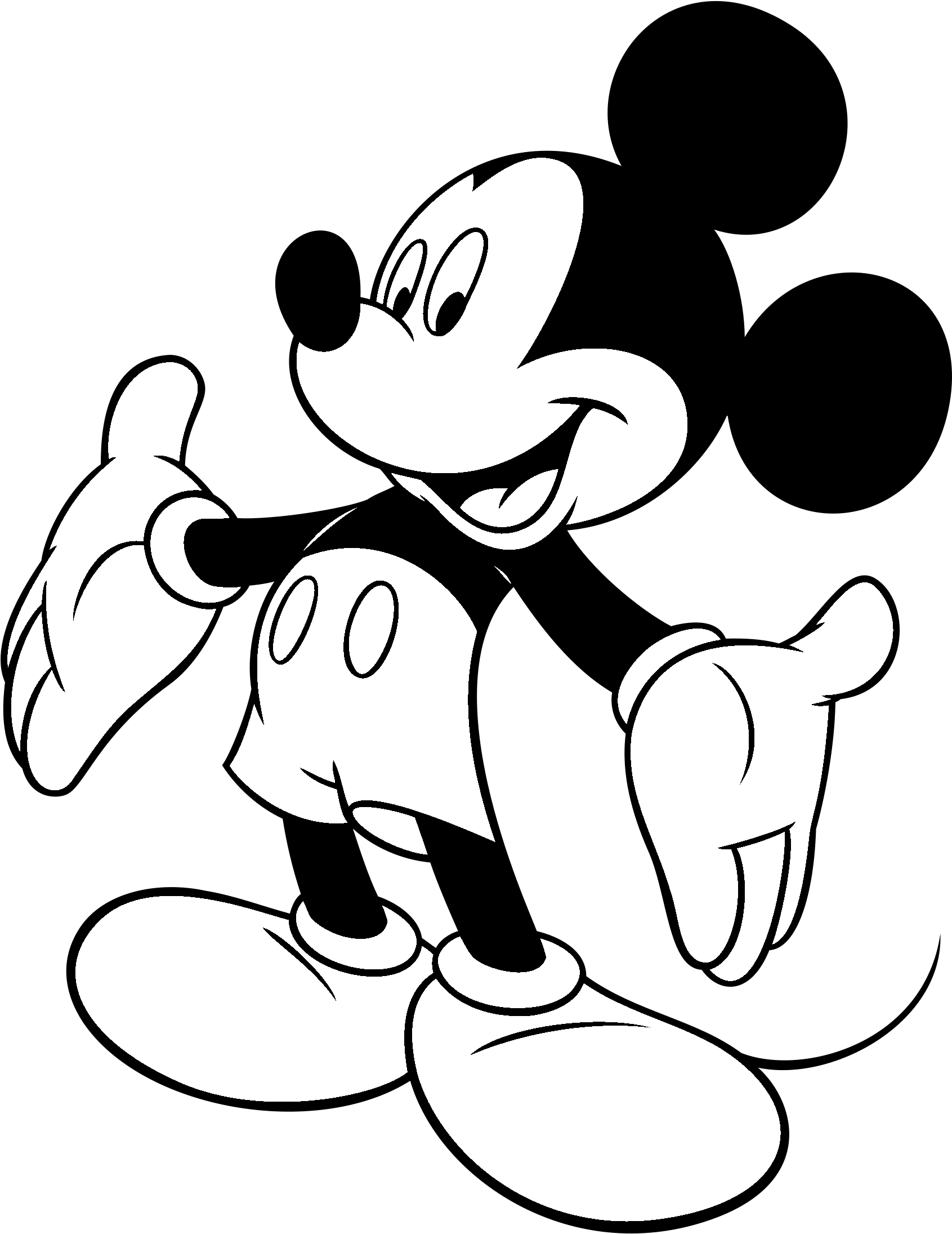 Mickey Mouse Logo Png 1691 X 2191