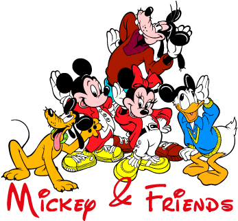 Mickey Mouse Logo Png 347 X 321