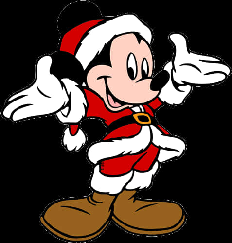 Mickey Mouse Santa Outfit