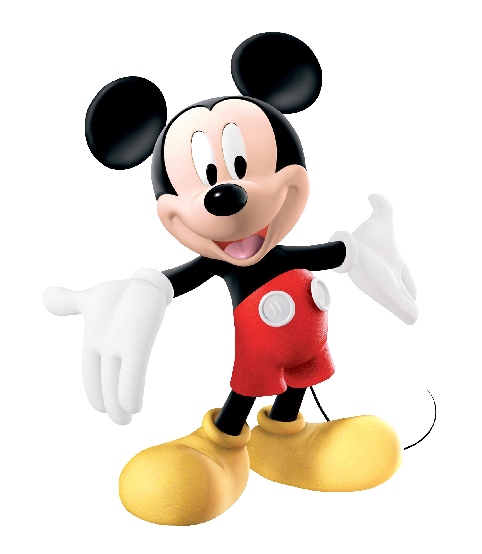 Mickey With Arms Open