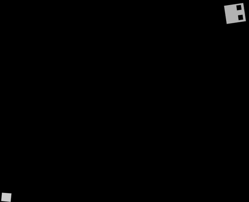 A Black Screen With White Text