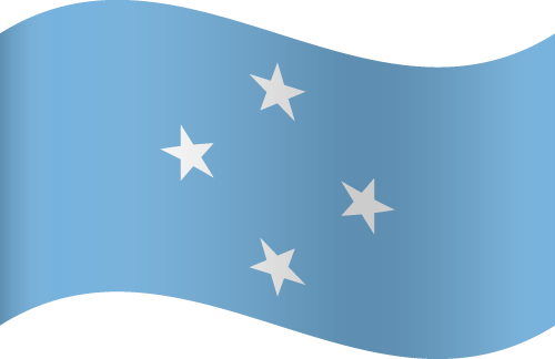 A Blue And White Flag With White Stars