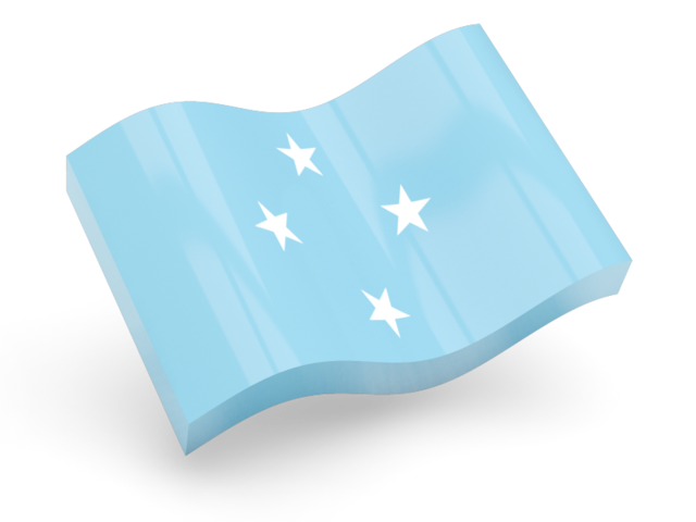 A Blue Flag With White Stars
