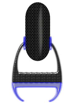 A Blue And Black Swing