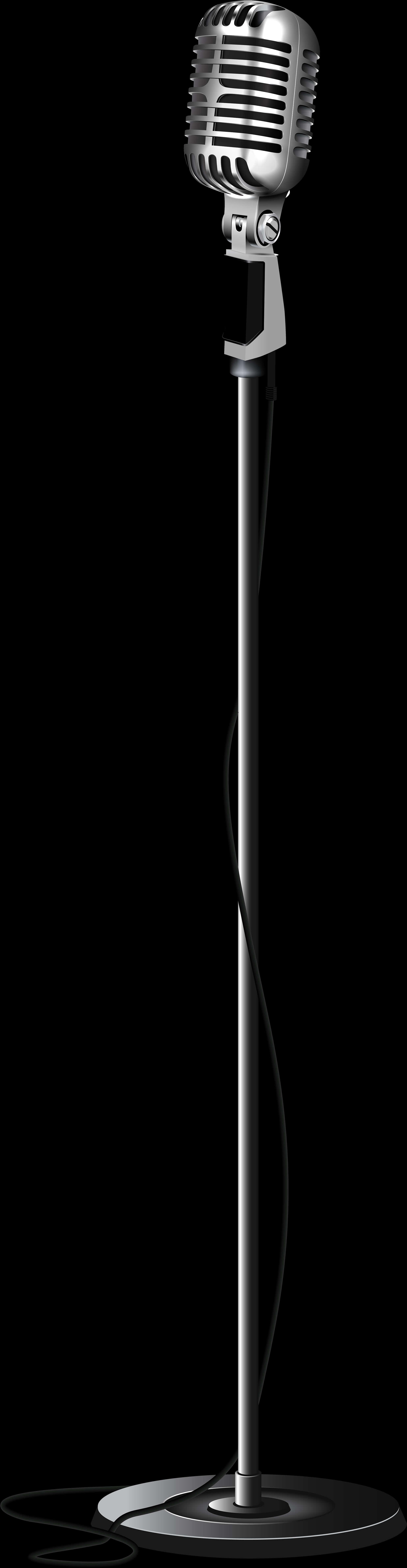 A Black And White Image Of A Pole
