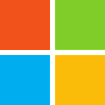 A Colorful Squares With Black Lines