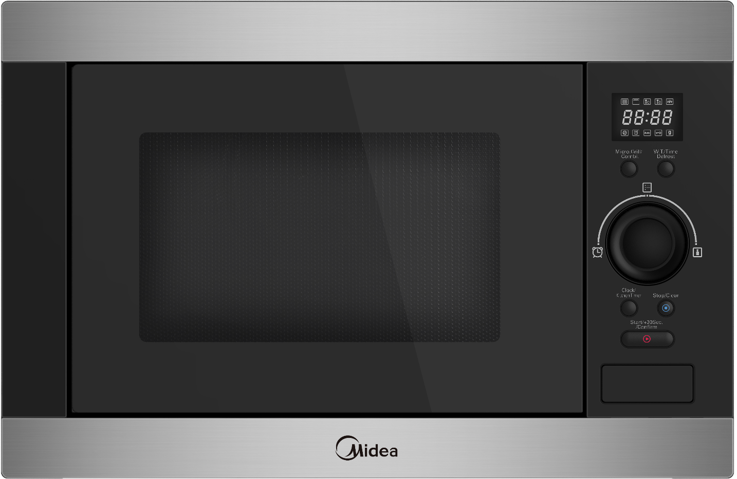 Midea Built-in Microwave Oven 25 Ltr - Microwave Oven, Hd Png Download