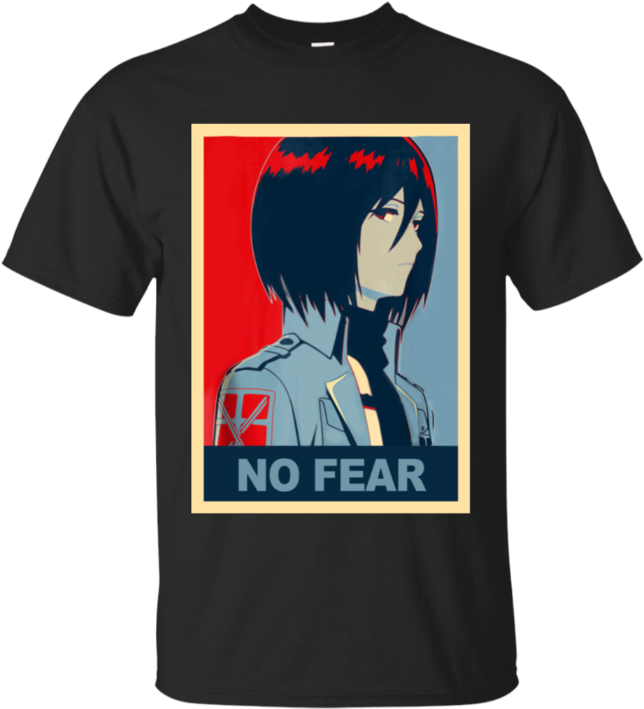 Mikasa Ackerman No Fear Shirt
