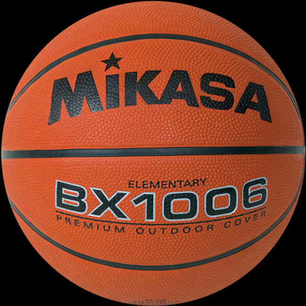 Orange Mikasa Basket Ball