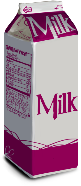 Milk Carton Png 278 X 632