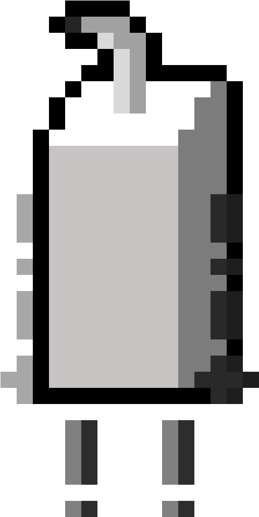 A Grey Rectangular Object With Black Squares