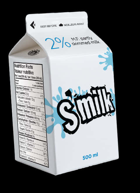 White Milk Carton