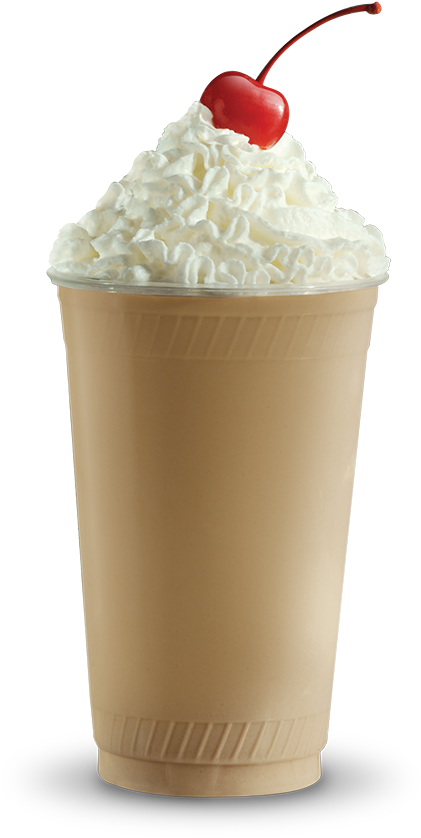 A Cup Of Coffee With Whipped Cream
