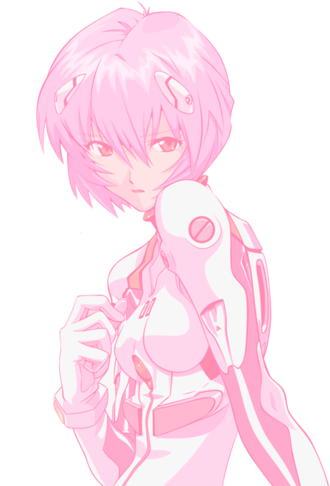 Mine Anime Pink Nge Rei Ayanami - Rei Ayanami Pink, Hd Png Download