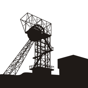 A Silhouette Of A Tower