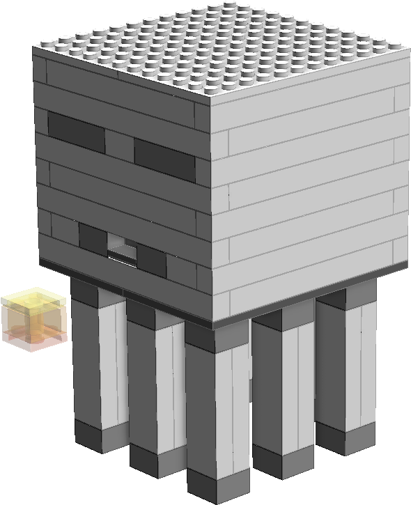 A Toy Block With A Square Structure