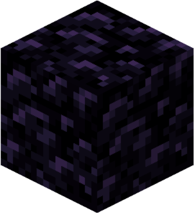 A Black And Purple Cube