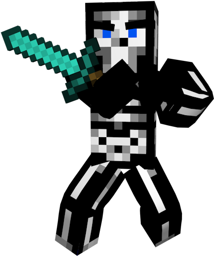 Minecraft Character Png 429 X 513