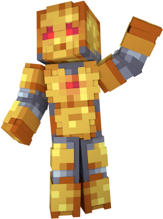 Minecraft Character Png 522 X 702